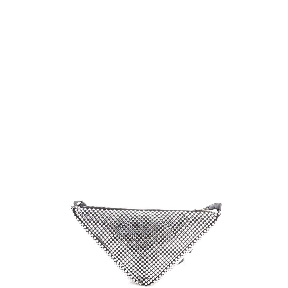 Prada Triangle Top Handle Pouch Bag #331855P16B - Picture 3 of 7